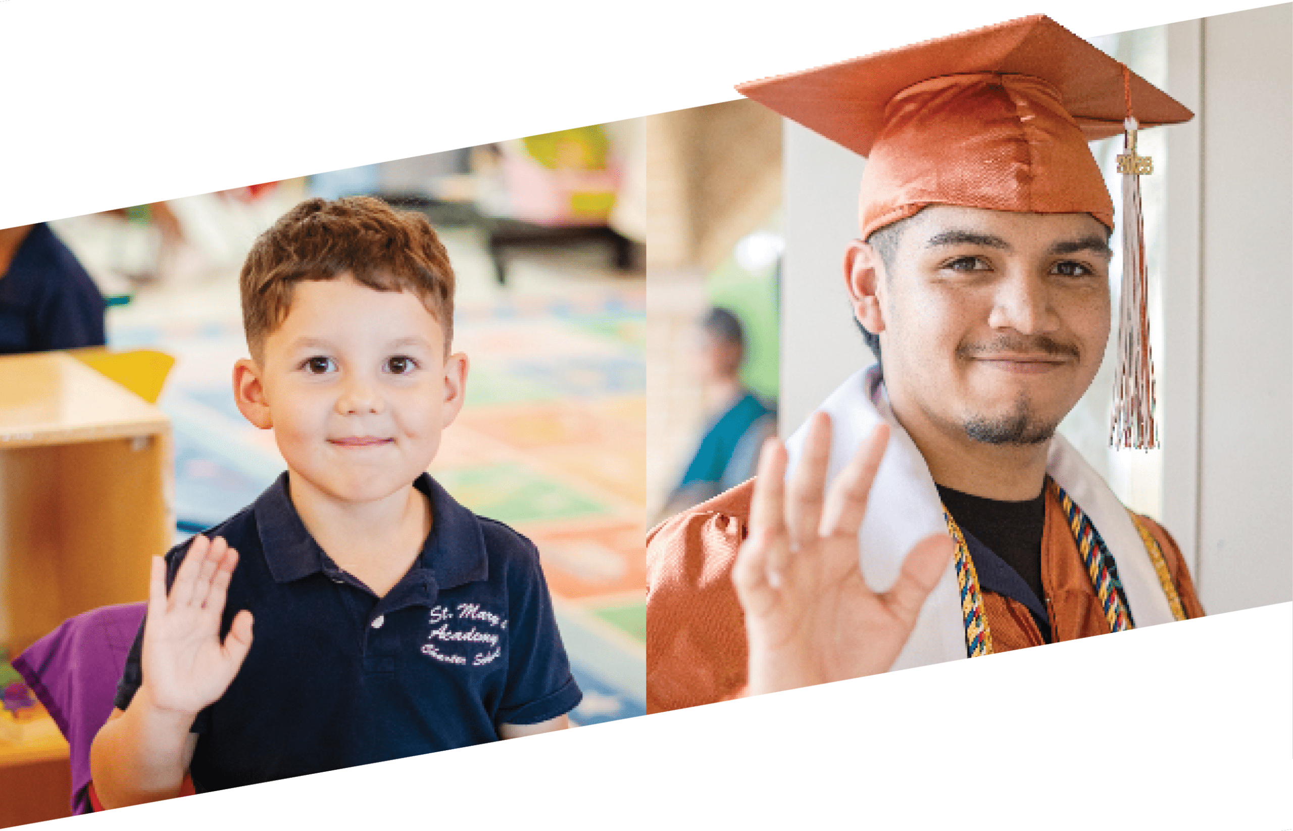 A public charter school student and graduate