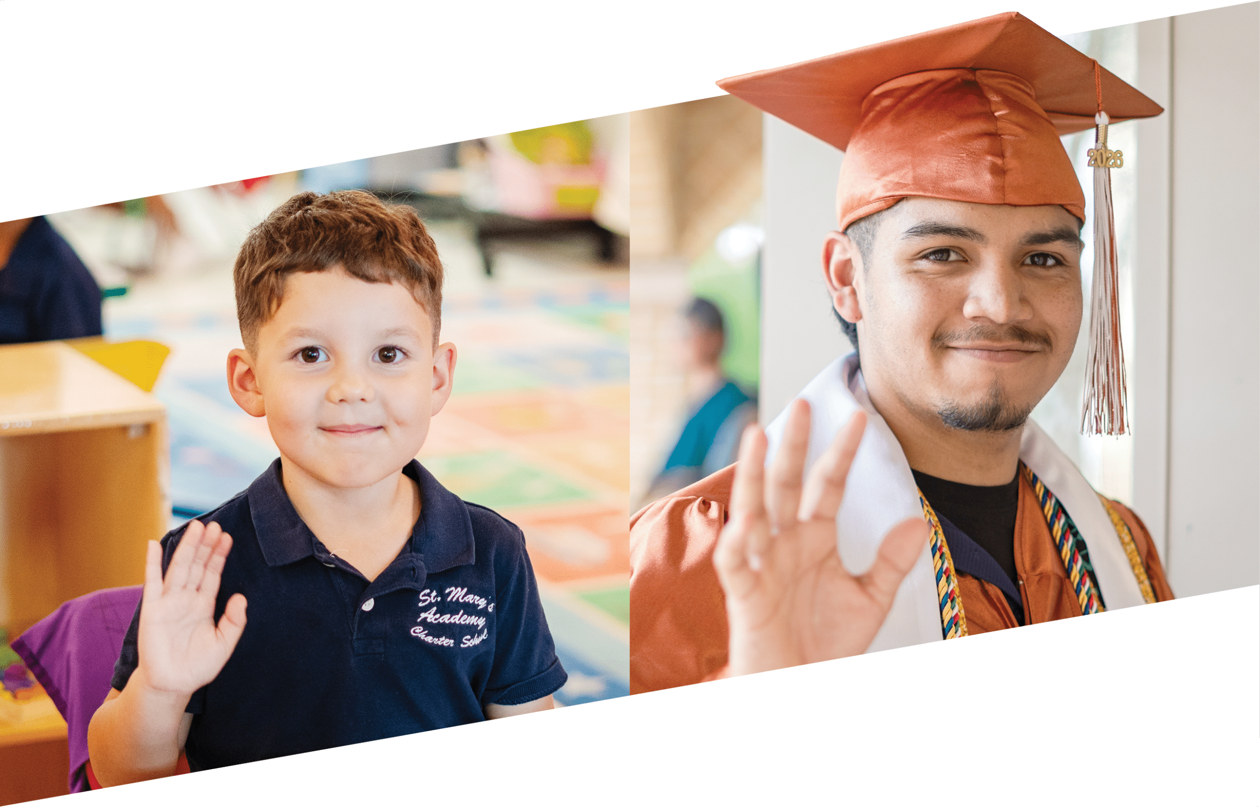 A public charter school student and graduate